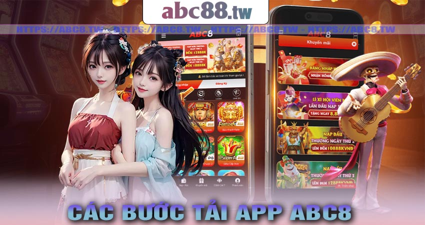 Các bước tải app Abc8 thành công