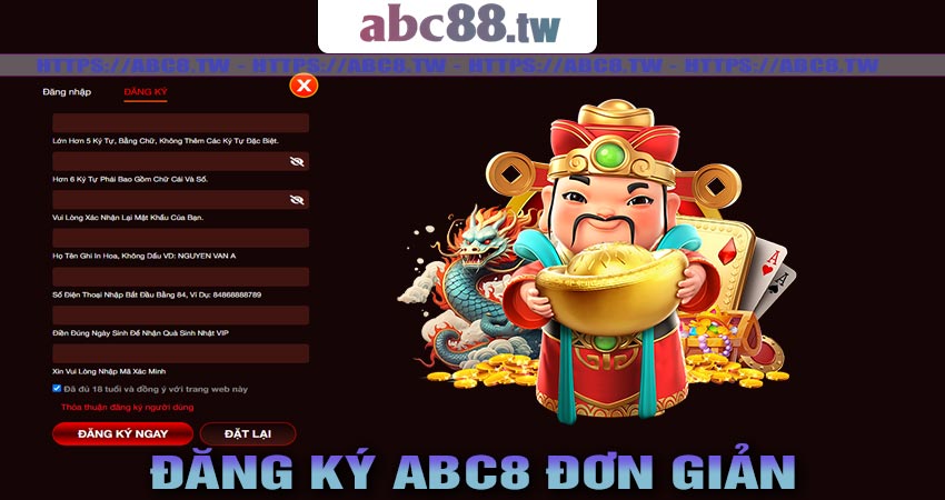 Hướng dẫn đăng ký abc8